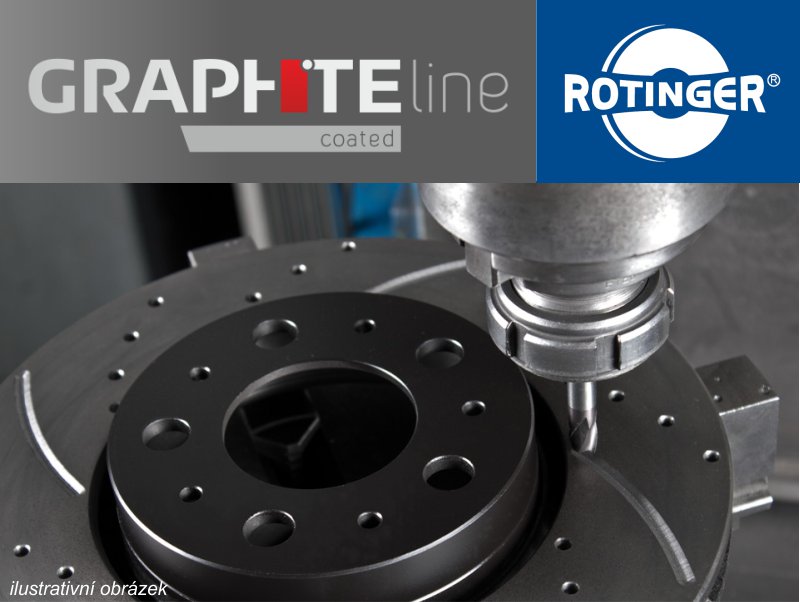 Zadní sportovní brzdový kotouč Fiat 124 Spider 1600 Sport (BS1) 1/1969 až 12/1974 1810-GL