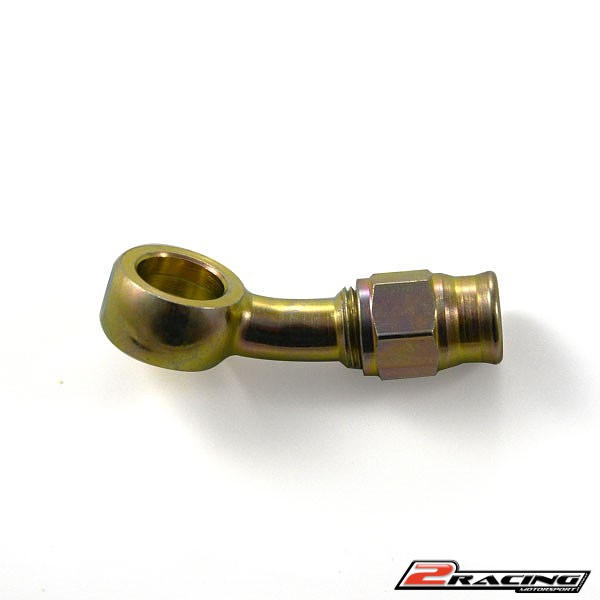 Oko pancéřové brzdové hadice D03 zahnuté 20° průměr 11,5mm