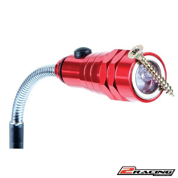 Teleskopická lampa s magnetickou podstavou a koncem