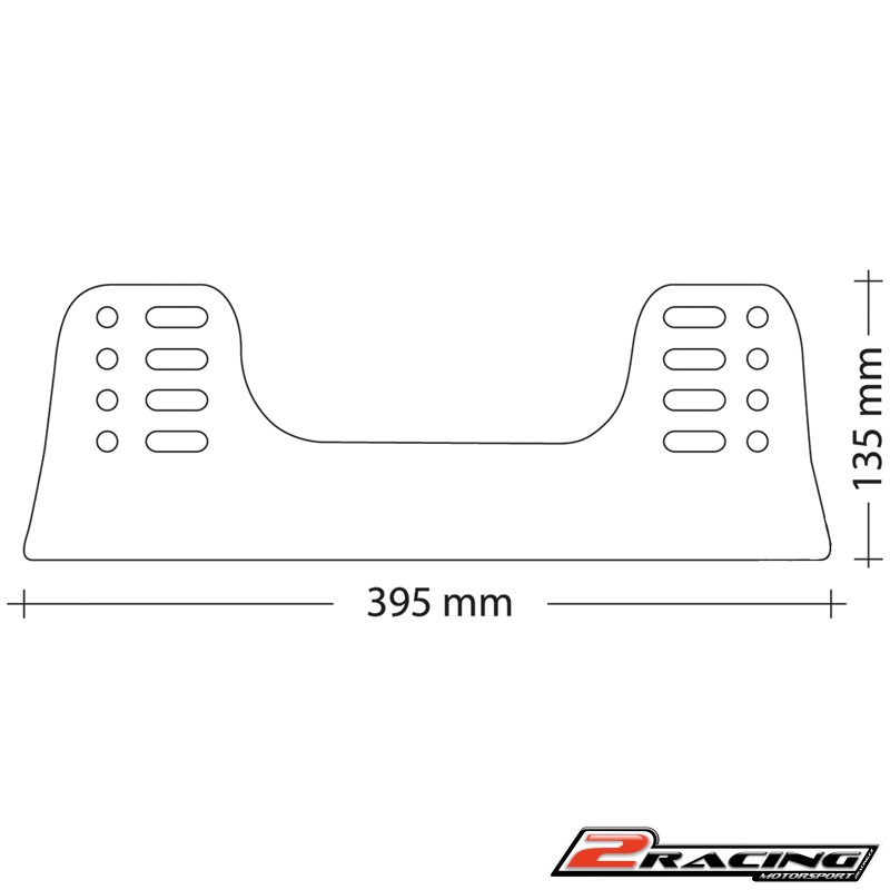 Sparco ocelový boční držák závodní sedačky 3164
