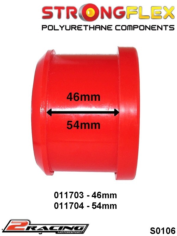 Přední spodní rameno zadní silentblok 46mm Sport 011703A