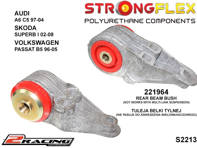 Zadní výztuha silentblok 221964B