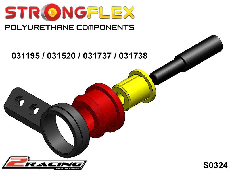 Přední rameno zadní silentblok xi/xd/ix 031520B