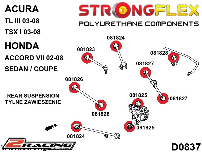 Komplet silentbloky 086233B