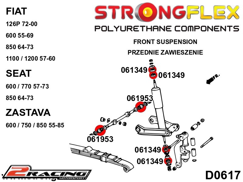 Tlumič pružení silenblok Sport 061349A