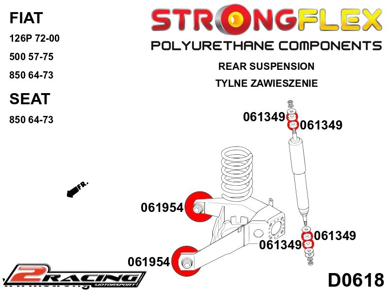 Tlumič pružení silenblok Sport 061349A