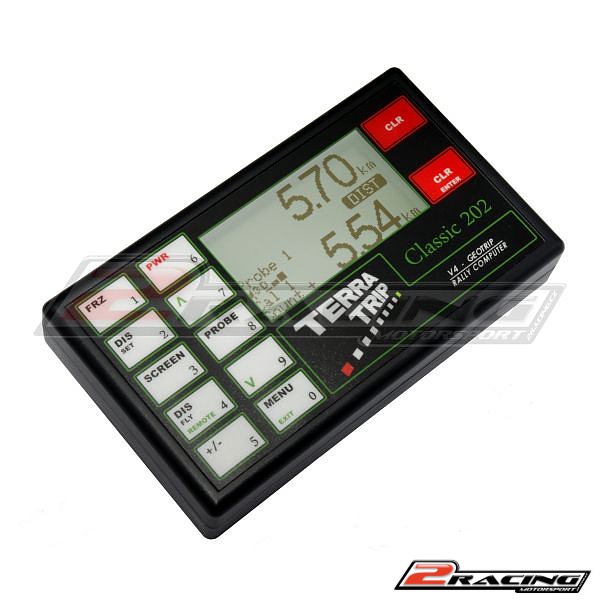 Rally tripmaster Terratrip 202 Classic Geo počítač pro spolujezdce GPS